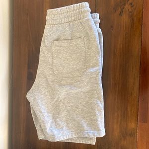 Grey sweat shorts/very comfortable to wear around during summer/